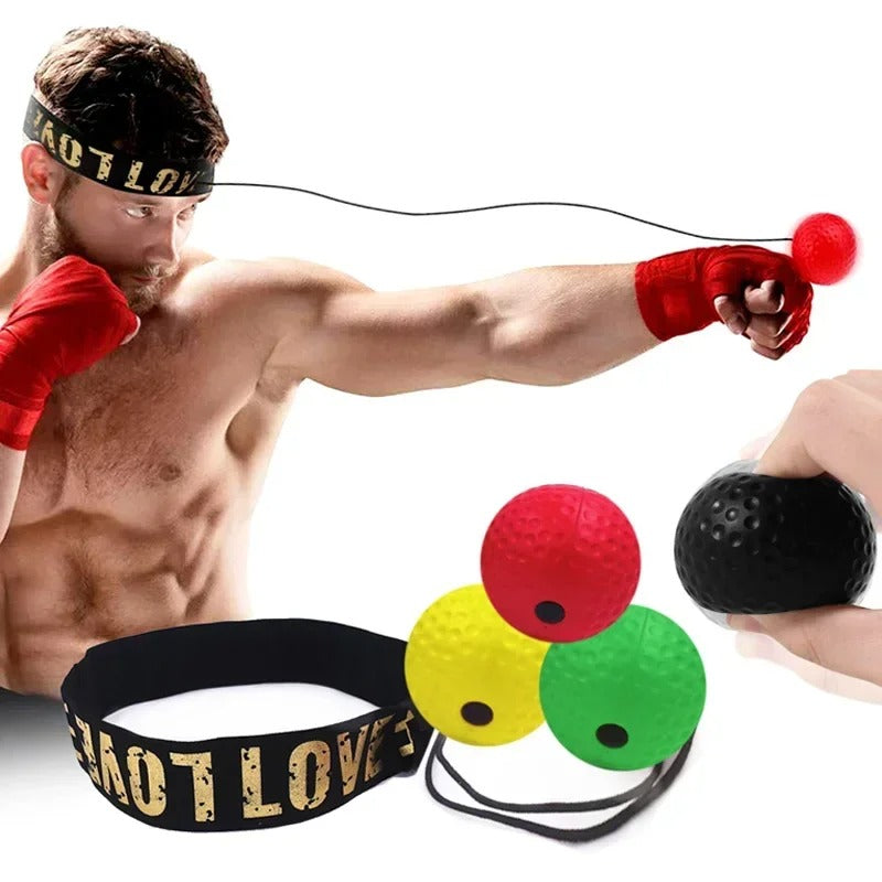 Boxing Reflex Ball Headband