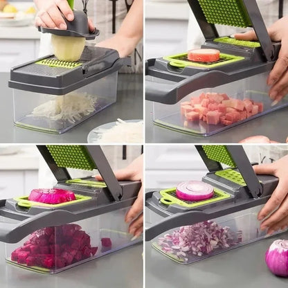 14 in 1 multifunctional kitchen vegetable slicer