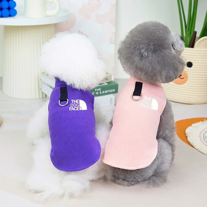 Warm Autumn Winter Coat Fleece Sweater Vest For Small Chihuahua Bulldog Dogs