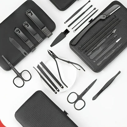 7-24pcs Professional Nail Clippers Kit