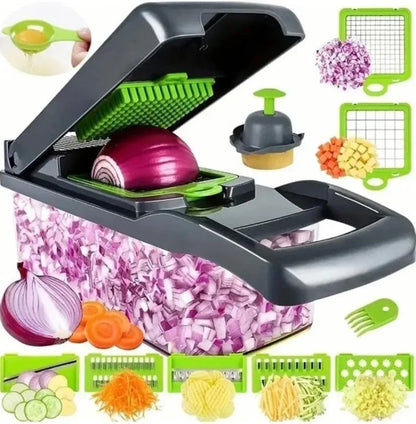 14 in 1 multifunctional kitchen vegetable slicer